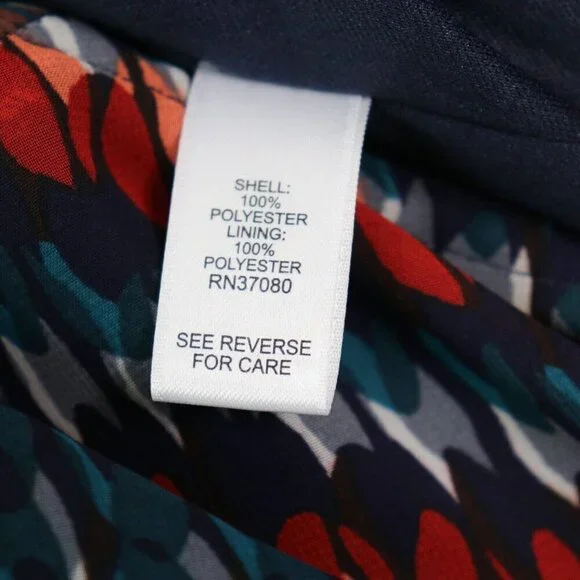 Cato Plus Size 22/24 Dress V-Neck Multicolor Formal Maxi Chevron Bead Detail - Picture 16 of 16